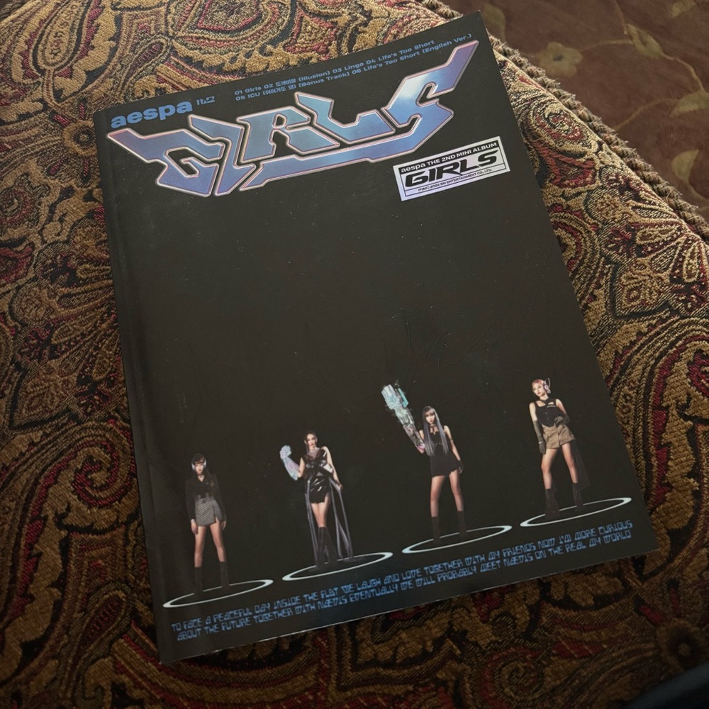 Aespa Girls Album WITH CD, STICKERS, POSTERS